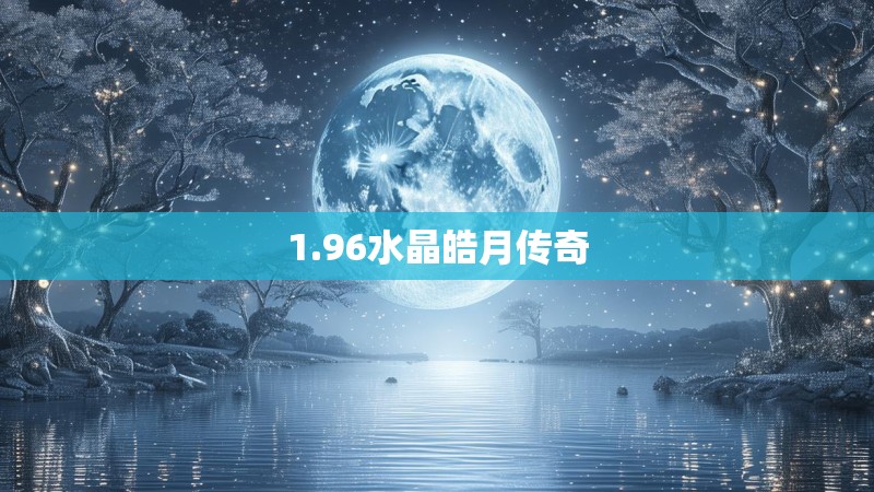 1.96水晶皓月传奇 1.96水晶皓月传奇