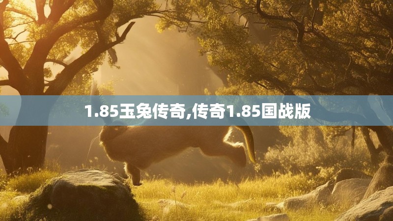 1.85玉兔传奇,传奇1.85国战版 1.85玉兔传奇,传奇1.85国战版