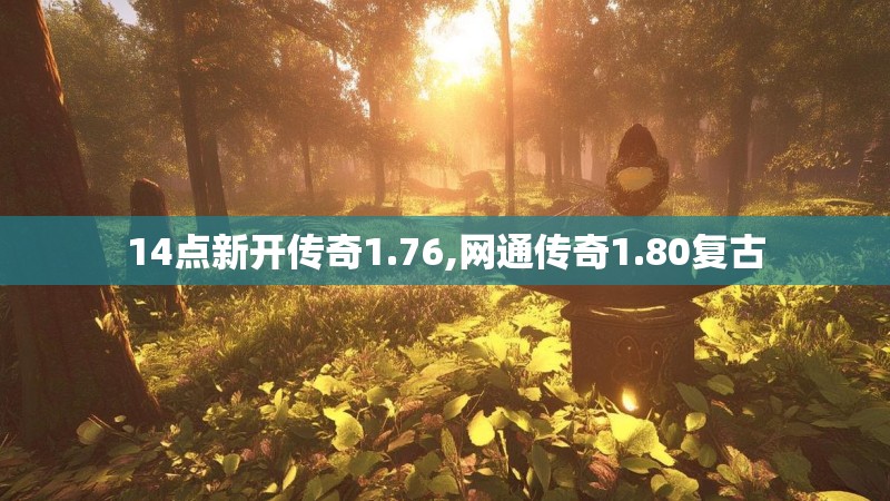 14点新开传奇1.76,网通传奇1.80复古