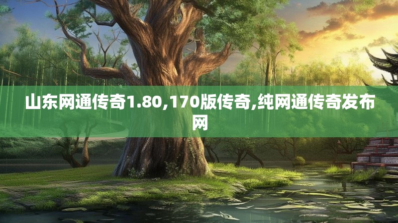 山东网通传奇1.80,170版传奇,纯网通传奇发布网