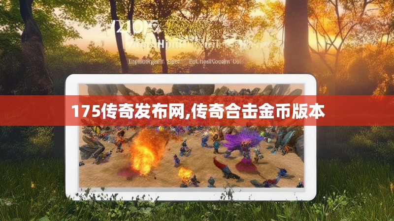 175传奇发布网,传奇合击金币版本