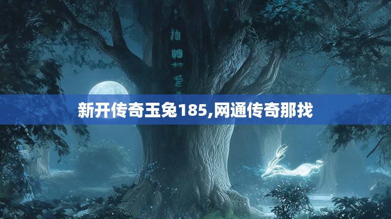 新开传奇玉兔185,网通传奇那找