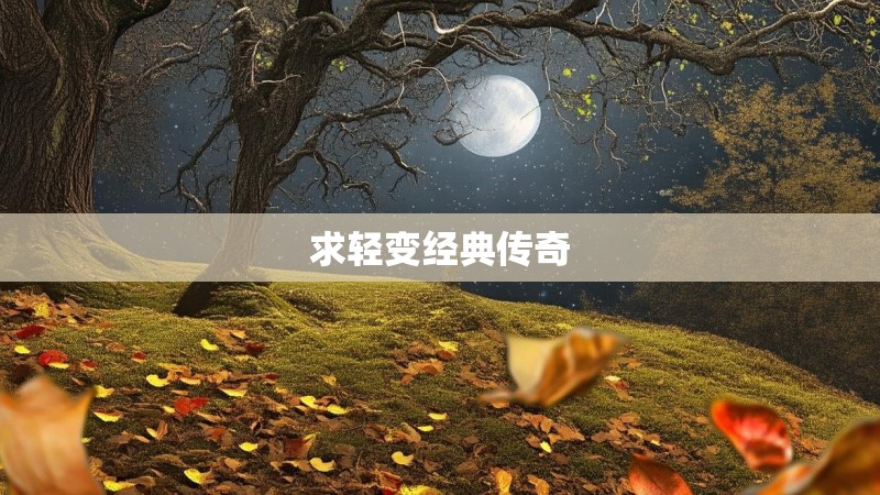 求轻变经典传奇