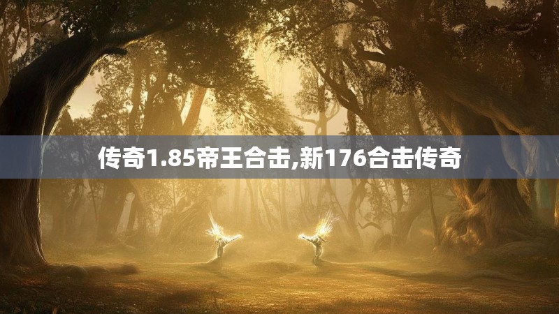 传奇1.85帝王合击,新176合击传奇