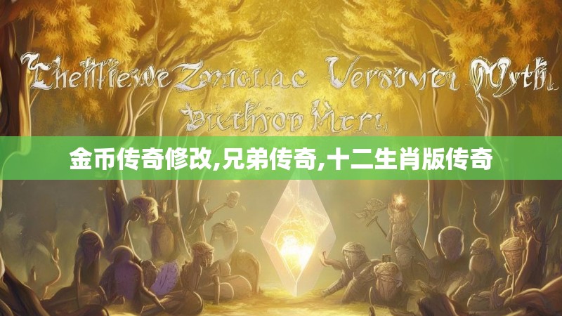金币传奇修改,兄弟传奇,十二生肖版传奇