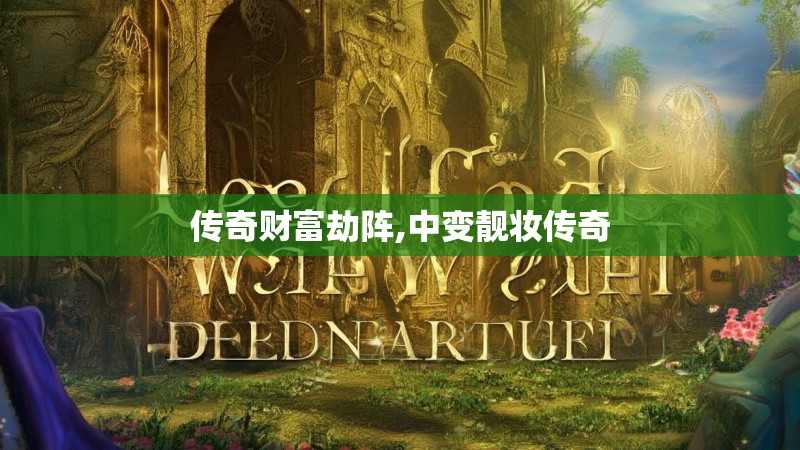 传奇财富劫阵,中变靓妆传奇