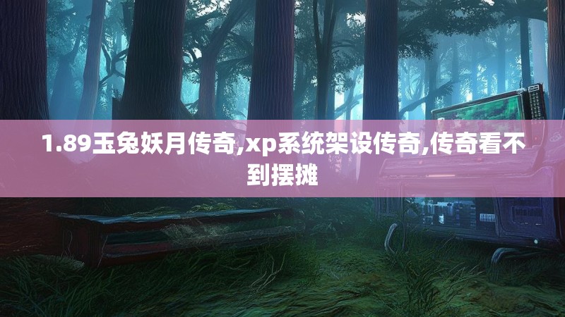 1.89玉兔妖月传奇,xp系统架设传奇,传奇看不到摆摊