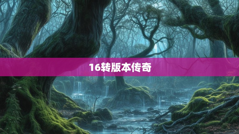 16转版本传奇