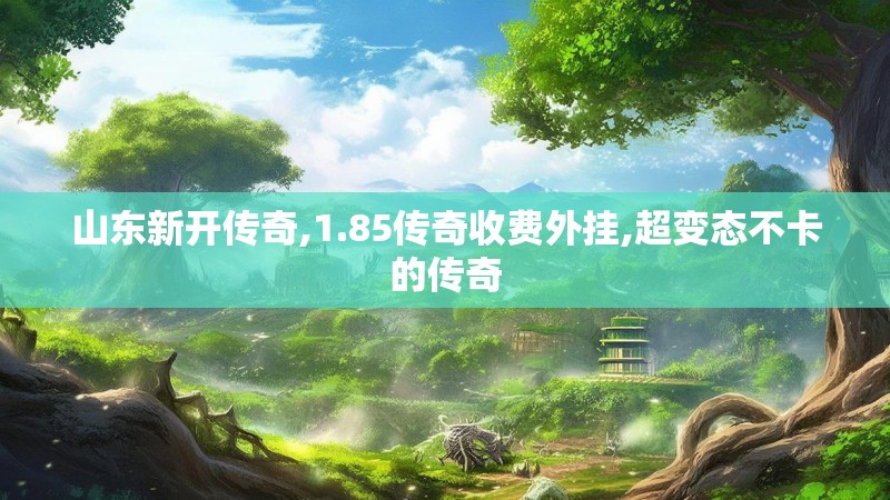 山东新开传奇,1.85传奇收费外挂,超变态不卡的传奇