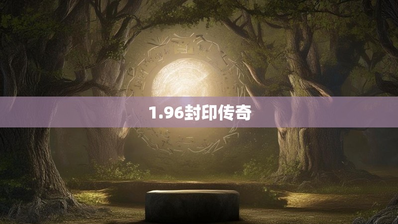 1.96封印传奇