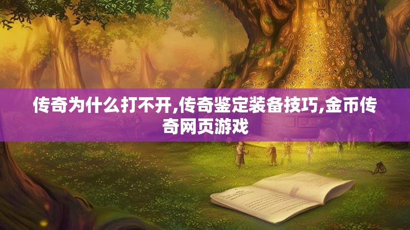 传奇为什么打不开,传奇鉴定装备技巧,金币传奇网页游戏