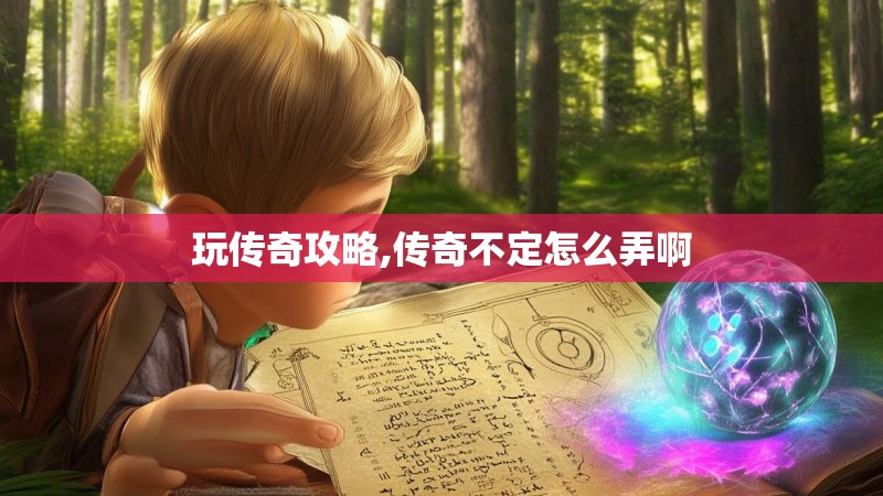 玩传奇攻略,传奇不定怎么弄啊