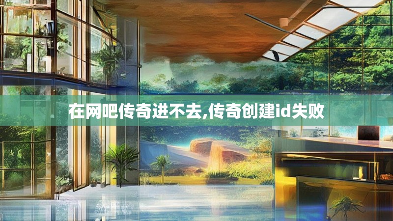 在网吧传奇进不去,传奇创建id失败