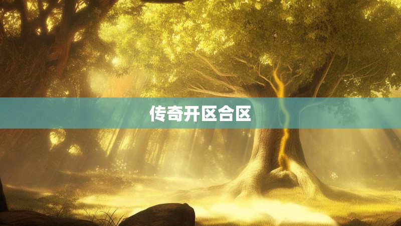 传奇开区合区