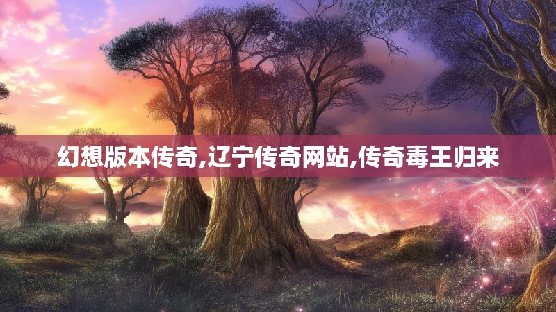 幻想版本传奇,辽宁传奇网站,传奇毒王归来