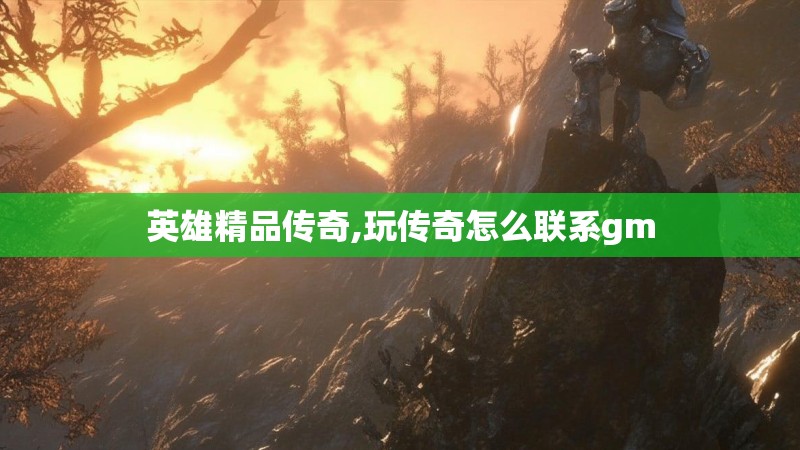 英雄精品传奇,玩传奇怎么联系gm