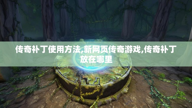 传奇补丁使用方法,新网页传奇游戏,传奇补丁放在哪里