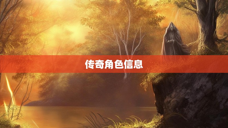 传奇角色信息