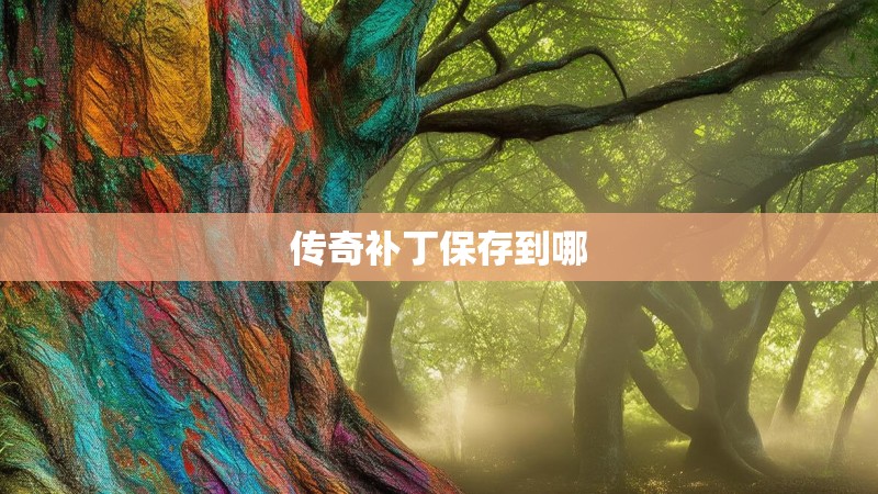 传奇补丁保存到哪