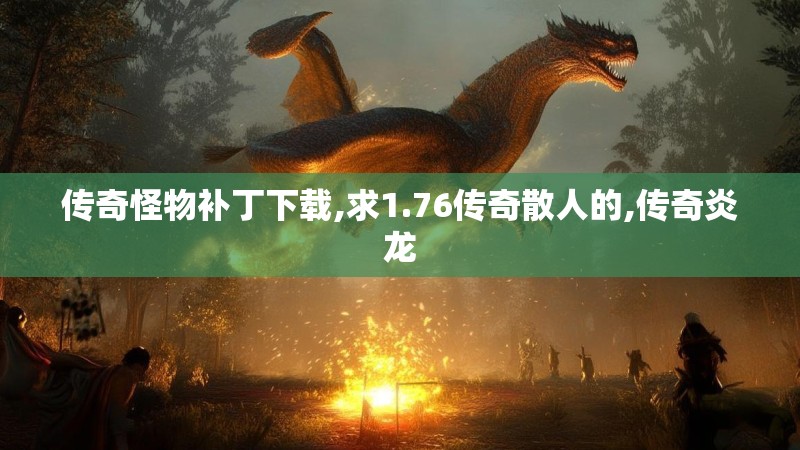 传奇怪物补丁下载,求1.76传奇散人的,传奇炎龙