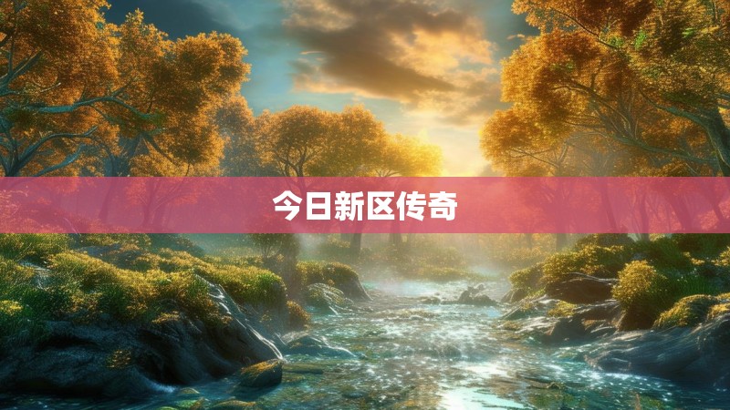 今日新区传奇