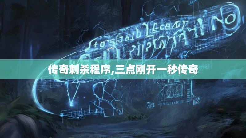 传奇刺杀程序,三点刚开一秒传奇