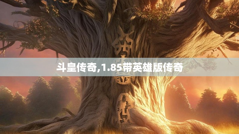 斗皇传奇,1.85带英雄版传奇