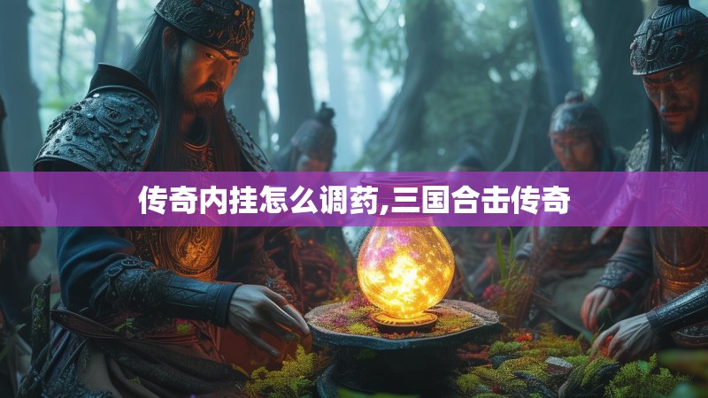 传奇内挂怎么调药,三国合击传奇