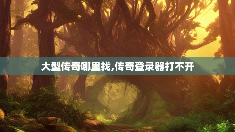 大型传奇哪里找,传奇登录器打不开