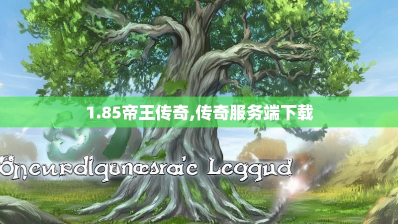 1.85帝王传奇,传奇服务端下载