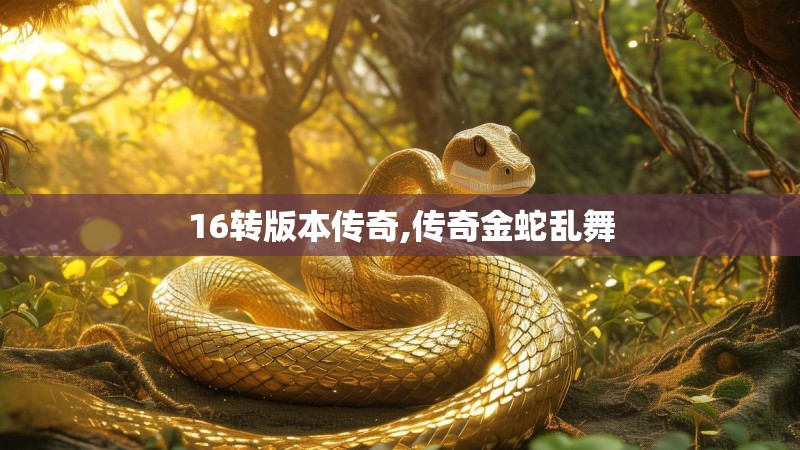 16转版本传奇,传奇金蛇乱舞