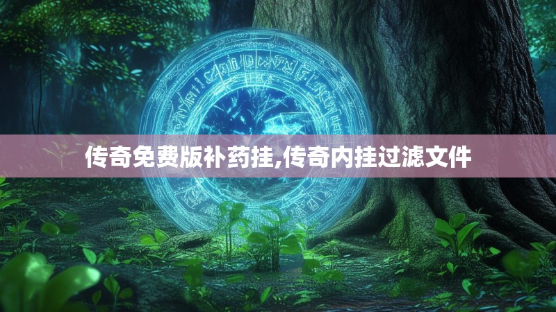 传奇免费版补药挂,传奇内挂过滤文件