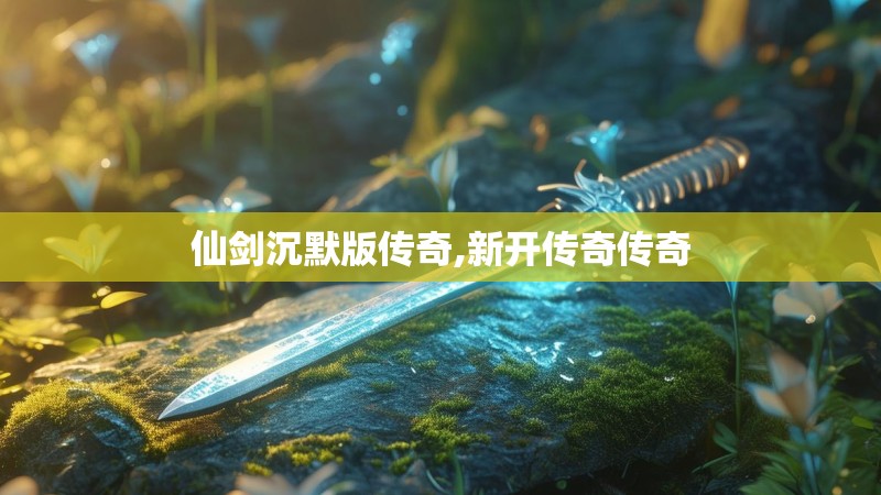 仙剑沉默版传奇,新开传奇传奇