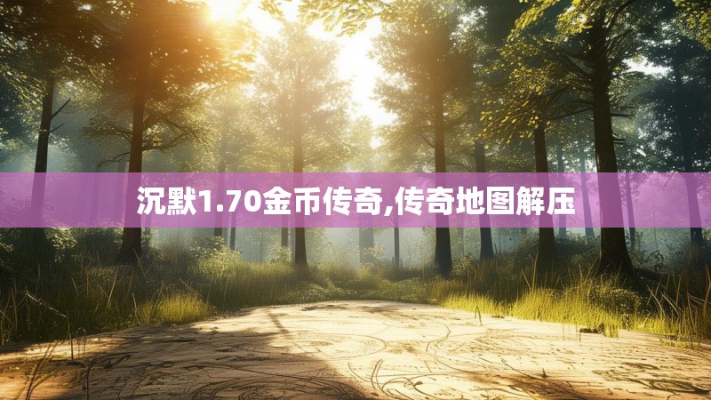 沉默1.70金币传奇,传奇地图解压