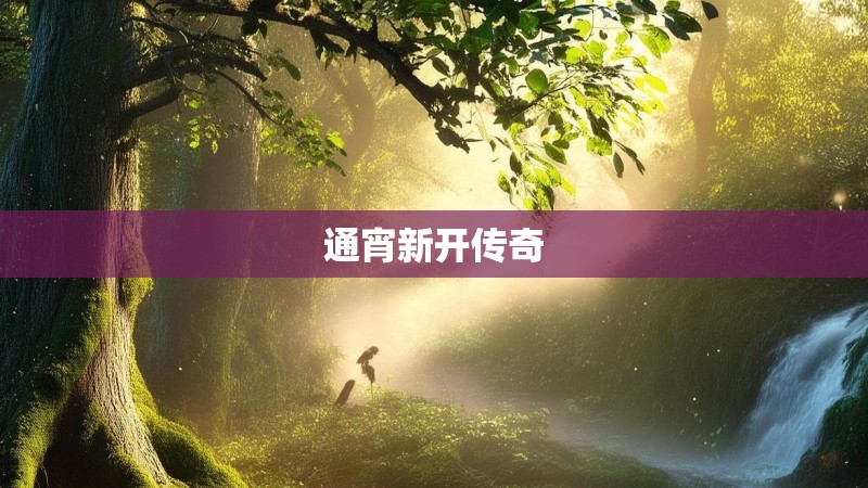 通宵新开传奇
