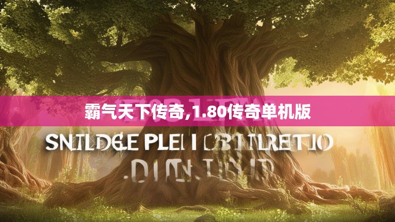 霸气天下传奇,1.80传奇单机版