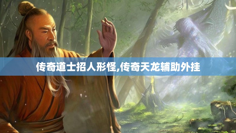 传奇道士招人形怪,传奇天龙辅助外挂