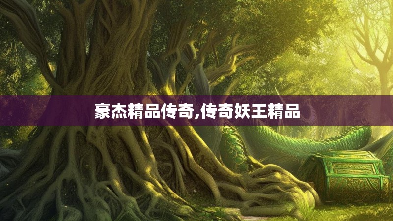 豪杰精品传奇,传奇妖王精品