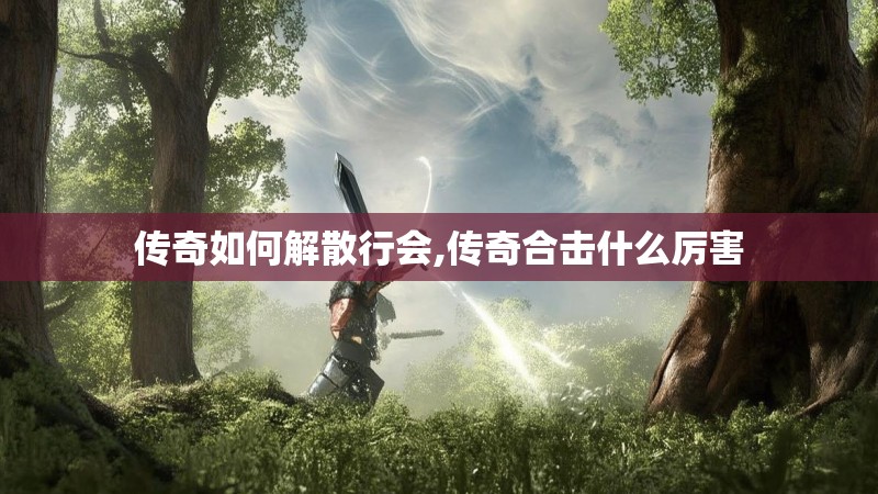 传奇如何解散行会,传奇合击什么厉害 传奇如何解散行会,传奇合击什么厉害