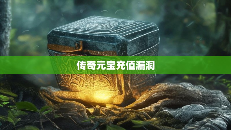 传奇元宝充值漏洞