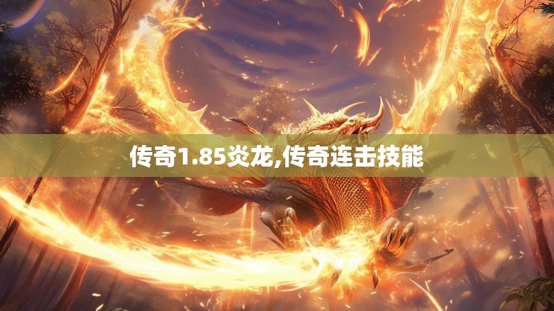 传奇1.85炎龙,传奇连击技能