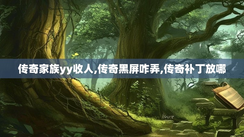 传奇家族yy收人,传奇黑屏咋弄,传奇补丁放哪