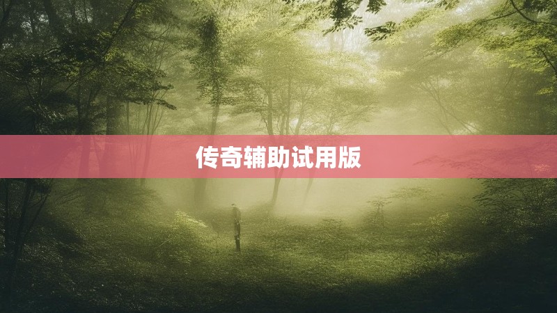 传奇辅助试用版