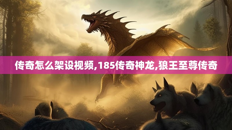 传奇怎么架设视频,185传奇神龙,狼王至尊传奇