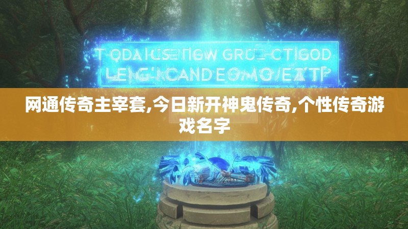 网通传奇主宰套,今日新开神鬼传奇,个性传奇游戏名字