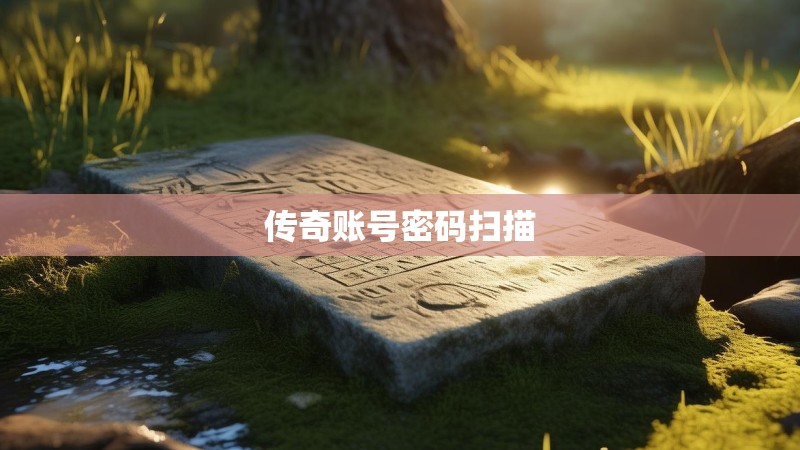 传奇账号密码扫描