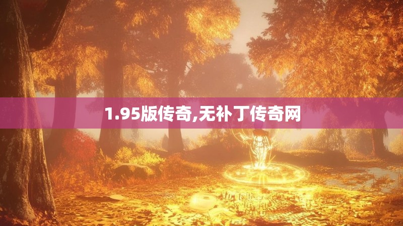 1.95版传奇,无补丁传奇网