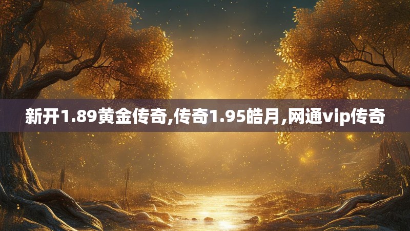 新开1.89黄金传奇,传奇1.95皓月,网通vip传奇
