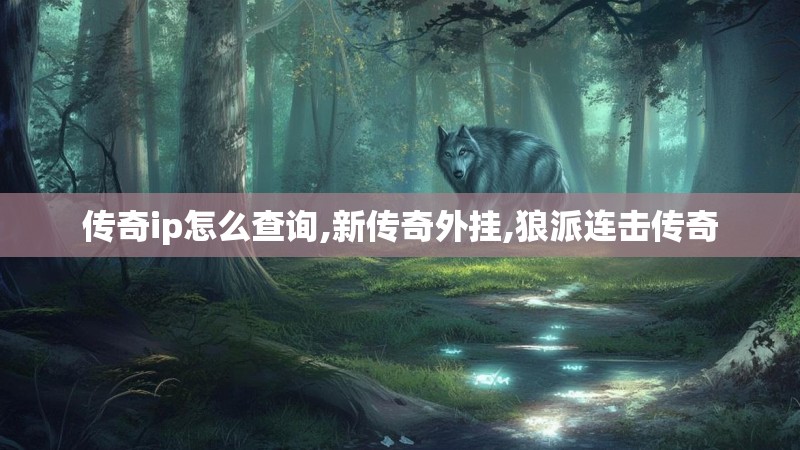 传奇ip怎么查询,新传奇外挂,狼派连击传奇