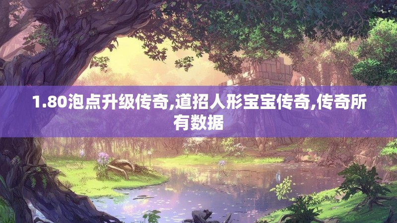 1.80泡点升级传奇,道招人形宝宝传奇,传奇所有数据